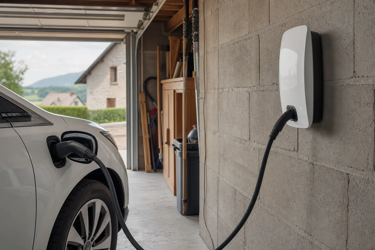 Borne de recharge pour voiture électrique à Pontarlier